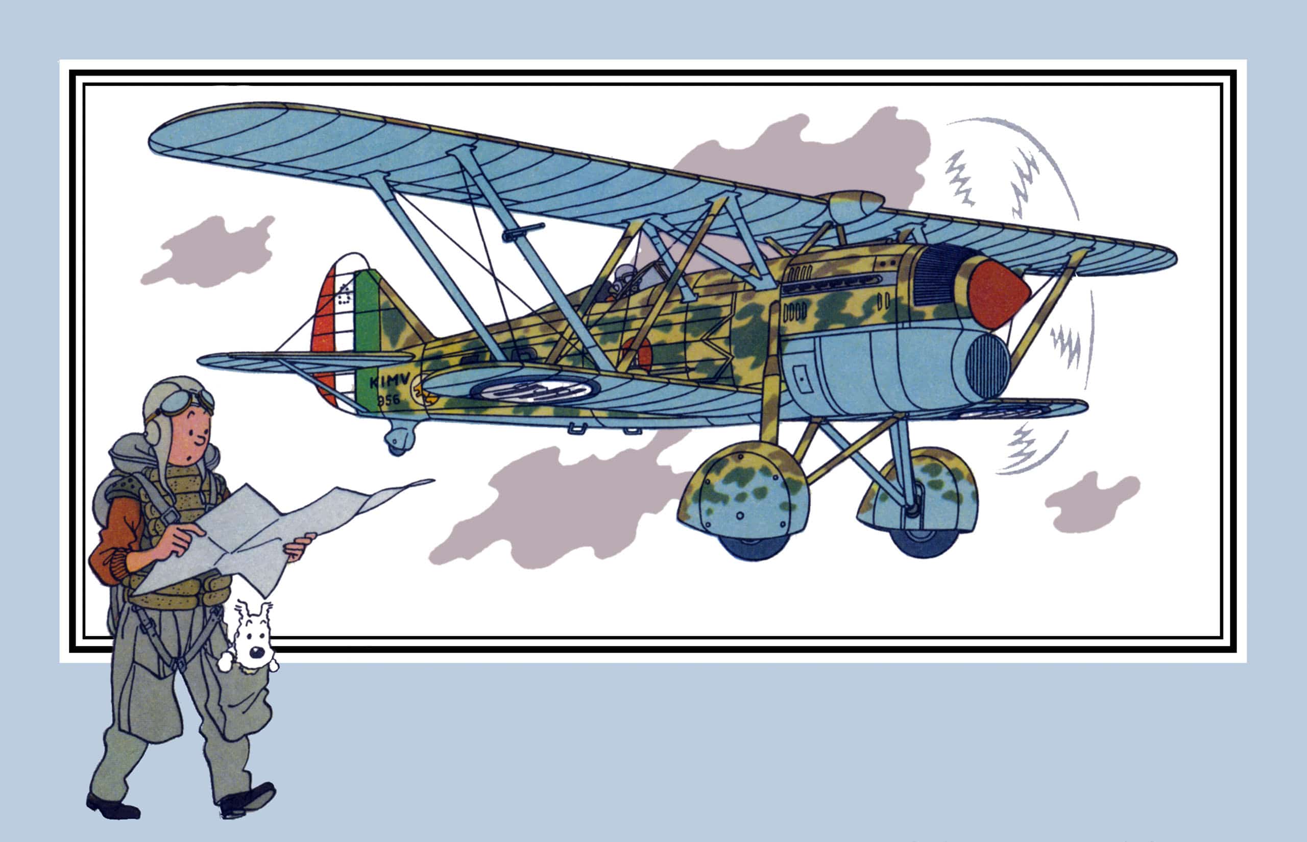 2.  Fiat CR-42 "FALCO" - 1935 - Italie